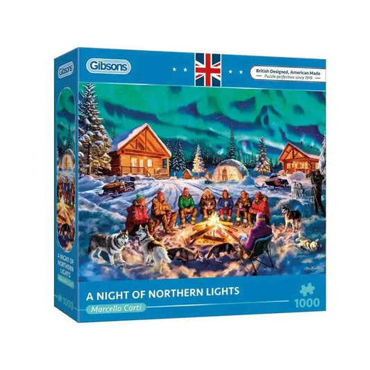 Northern Lights 1000 Piece Jigsaw Puzzle For Cozy Evenings - ToylandEU