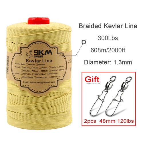 High Strength 100% DuPont Braided Kevlar Line - Versatile Outdoor Utility Rope ToylandEU.com Toyland EU