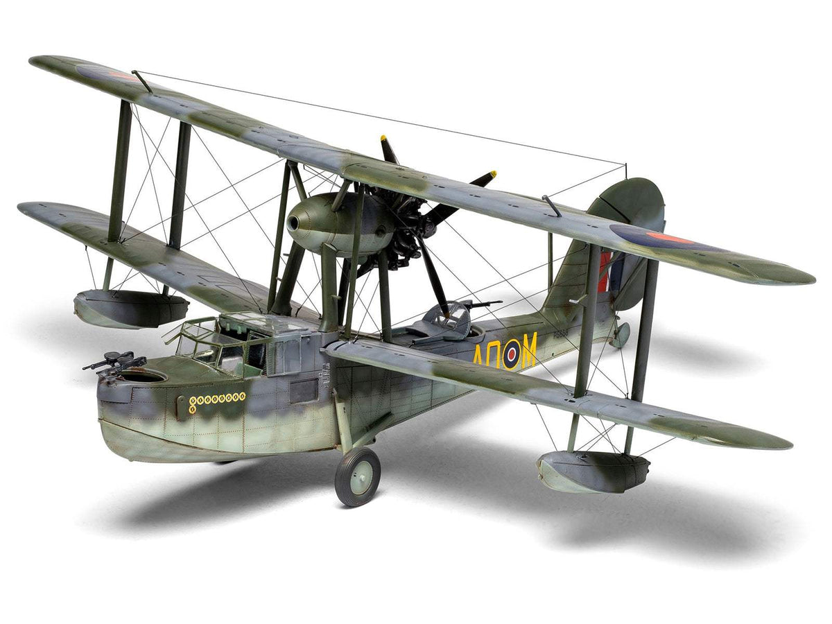 Level 3 Model Kit Supermarine Walrus Mk.I Aircraft with 3 Scheme Options | 1/48 Plastic Model Kit | Airfix | Collector Quality