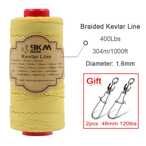 High Strength 100% DuPont Braided Kevlar Line - Versatile Outdoor Utility Rope ToylandEU.com Toyland EU