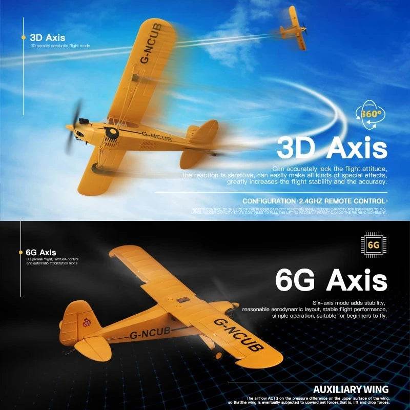 A160 WLtoys XKS 2.4G RC Plane 650mm Wingspan Brushless Motor - ToylandEU