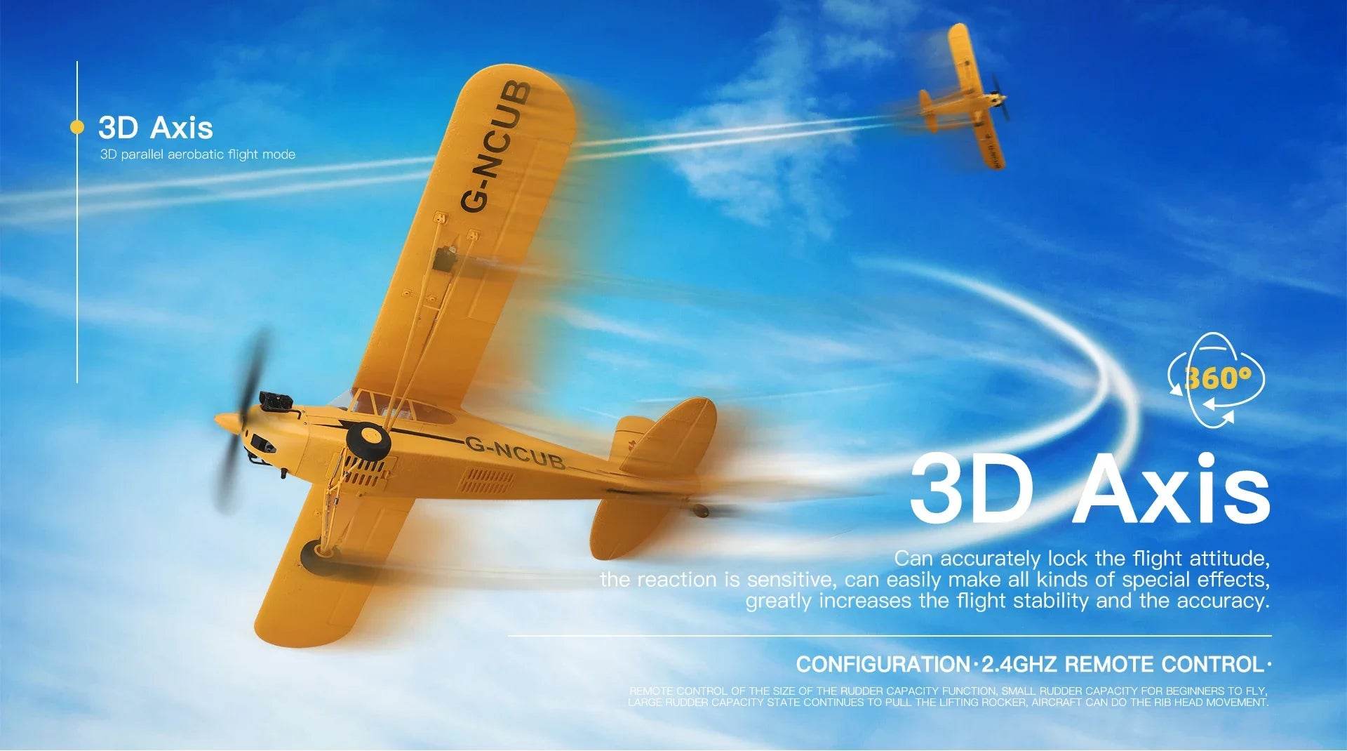 A160 WLtoys XKS 2.4G RC Plane 650mm Wingspan Brushless Motor - ToylandEU
