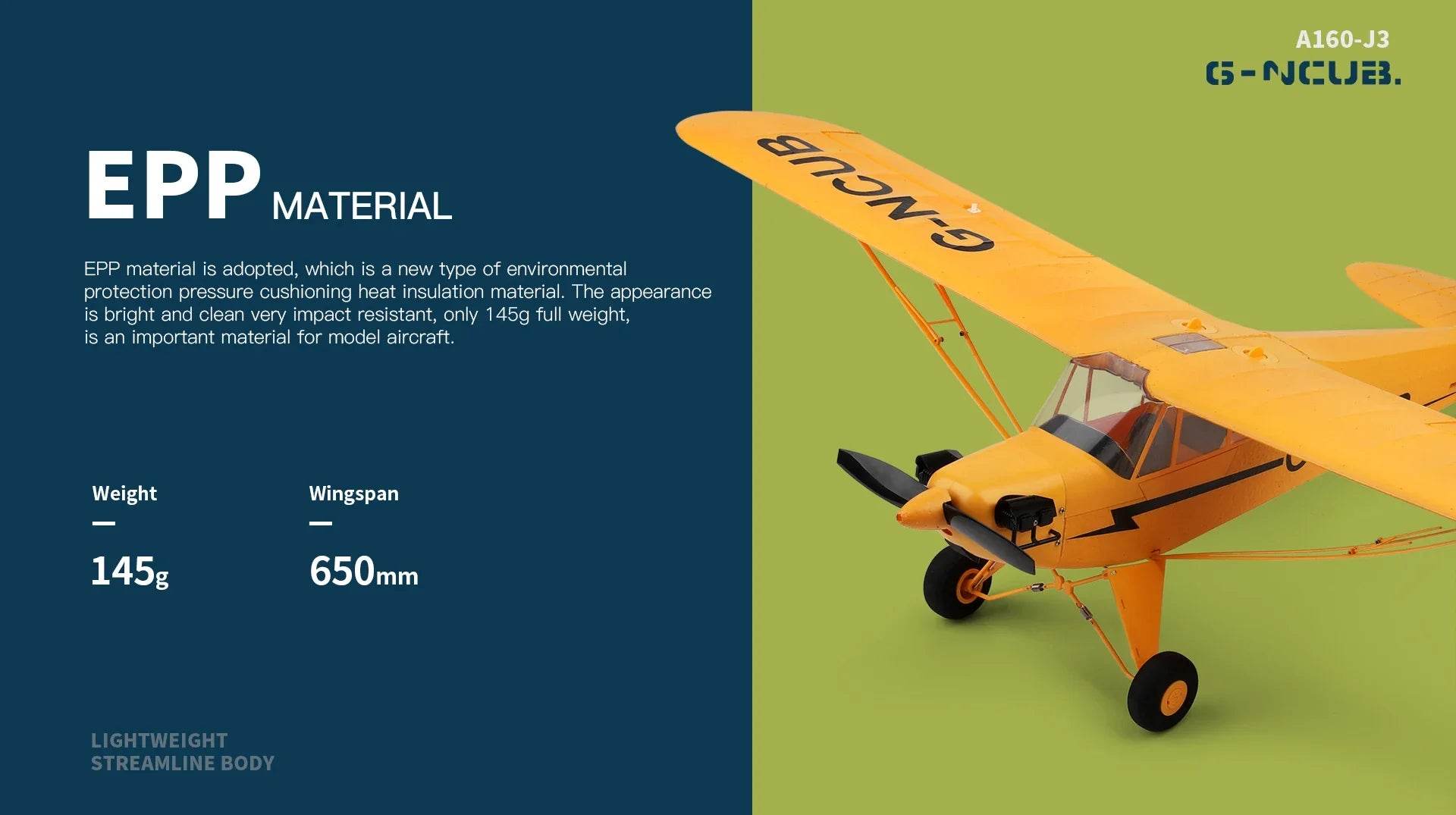 A160 WLtoys XKS 2.4G RC Plane 650mm Wingspan Brushless Motor - ToylandEU