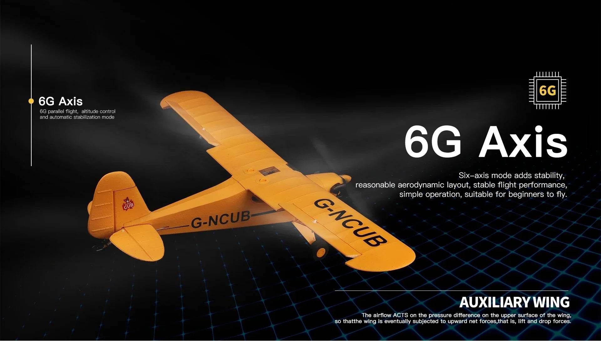 A160 WLtoys XKS 2.4G RC Plane 650mm Wingspan Brushless Motor - ToylandEU
