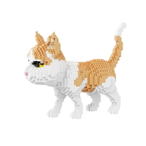 Simulated Pet Cat and Dog Building Blocks Model for Kids ToylandEU.com Toyland EU