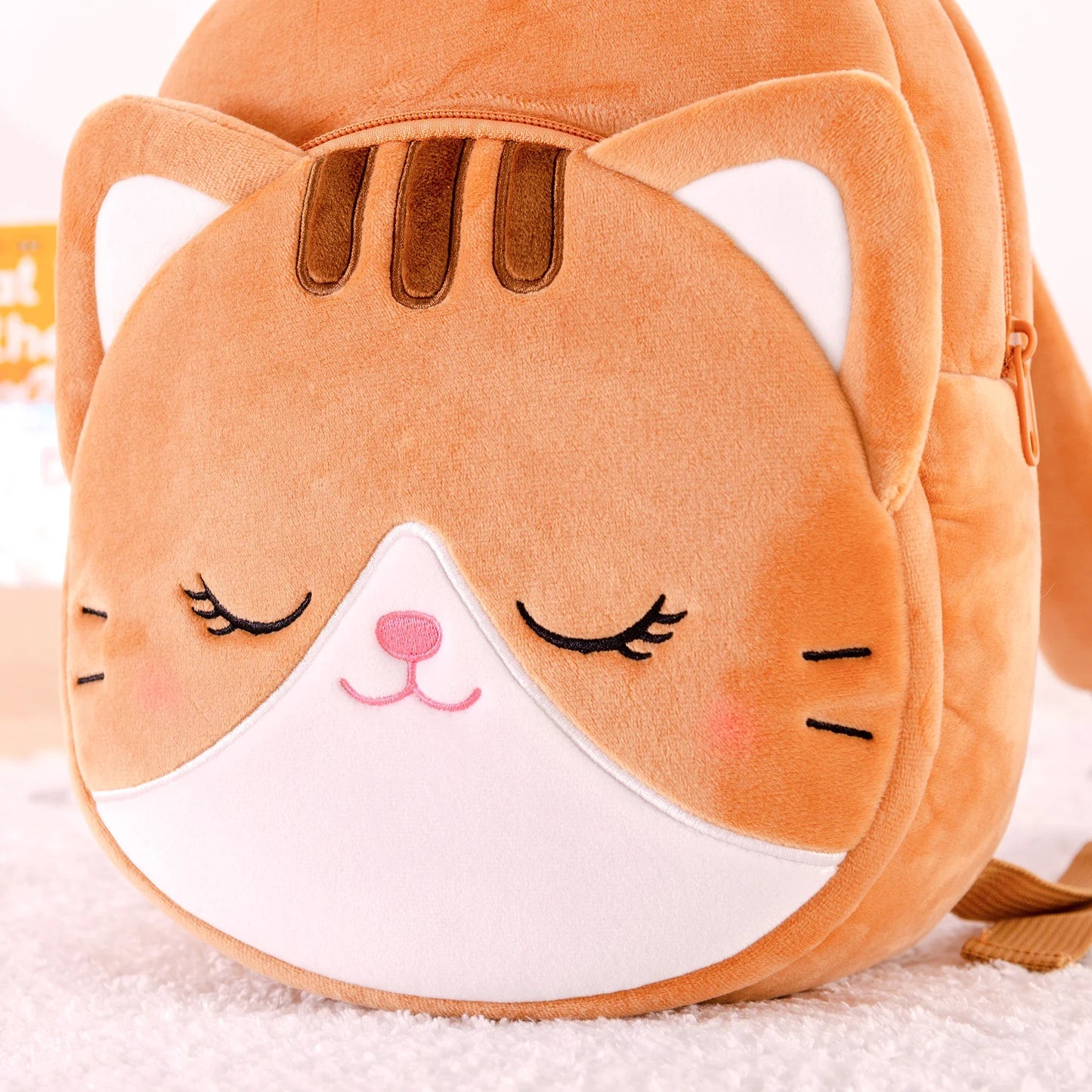 Adorable Plush Cat Backpack for Little Girls - Perfect Gift Idea!