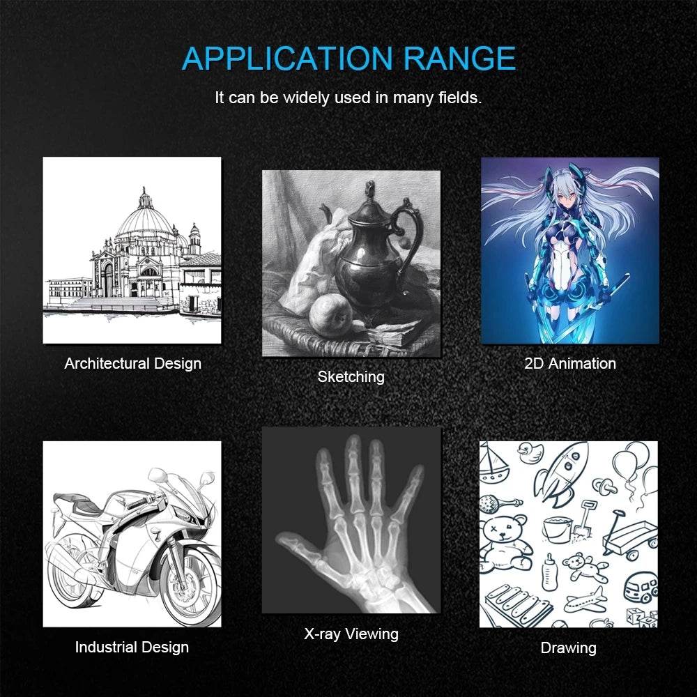 A3 A4 A5 Three Level Dimmable LED Light Pad Drawing Board Tracing Light Box Eye Protection for Diamond Painting - ToylandEU