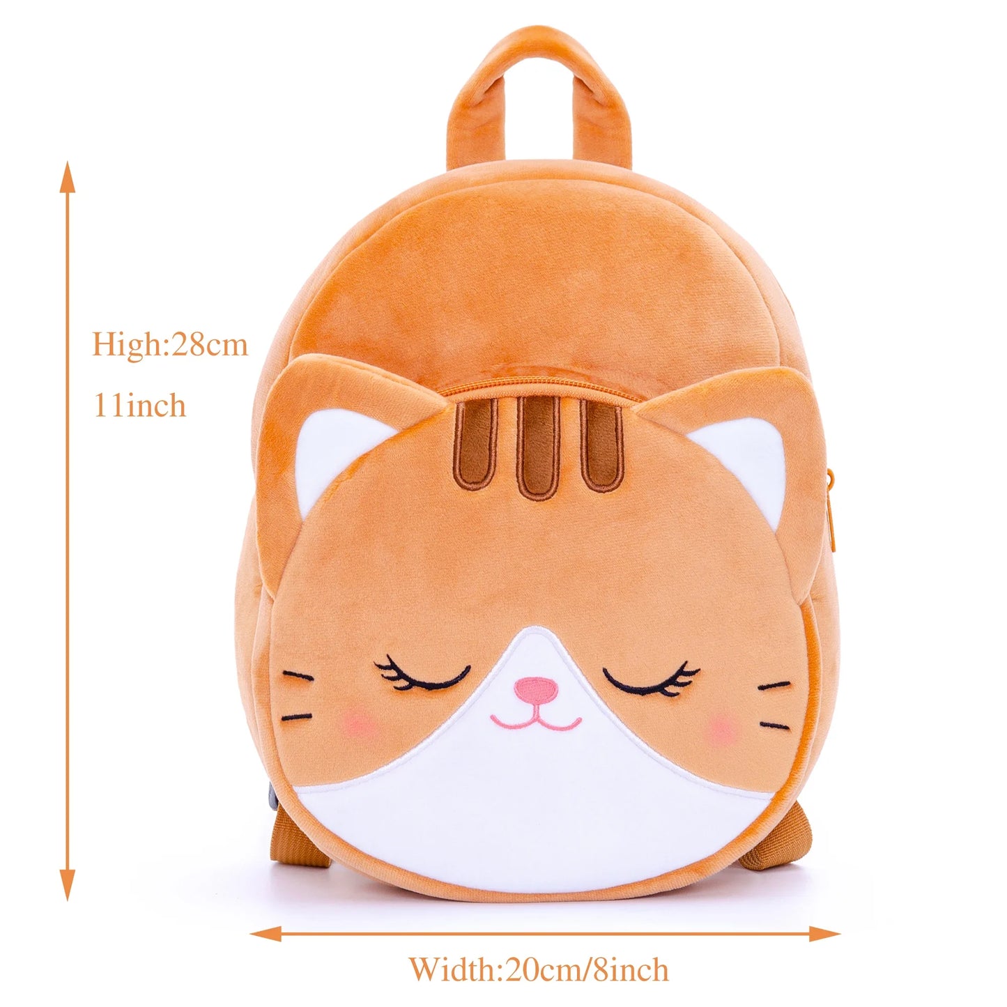 Adorable Plush Cat Backpack for Little Girls - Perfect Gift Idea!