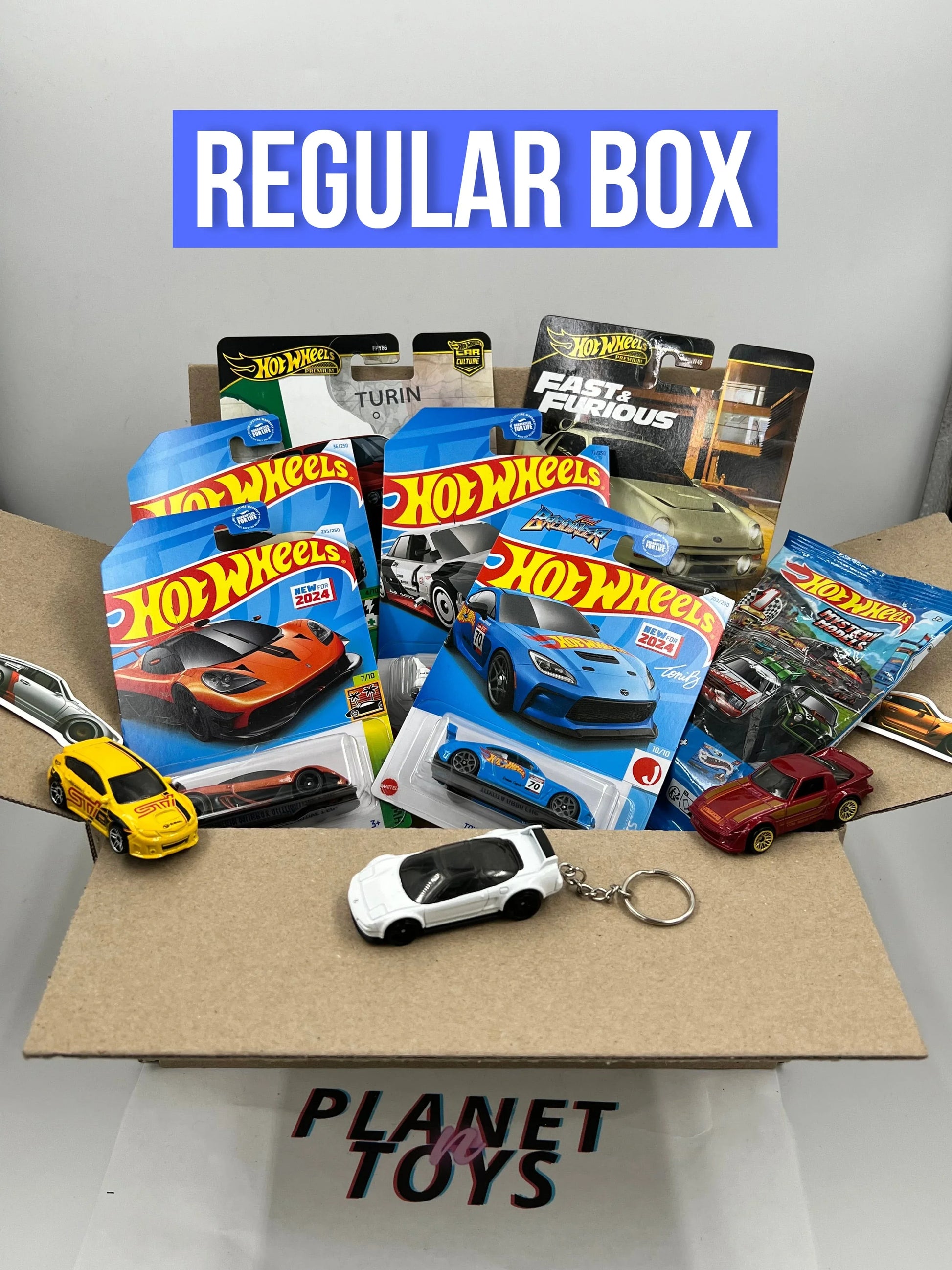 Planet n Toys Diecast Box 1:64 Assorted Collectible Hotwheels/Matchbox - ToylandEU