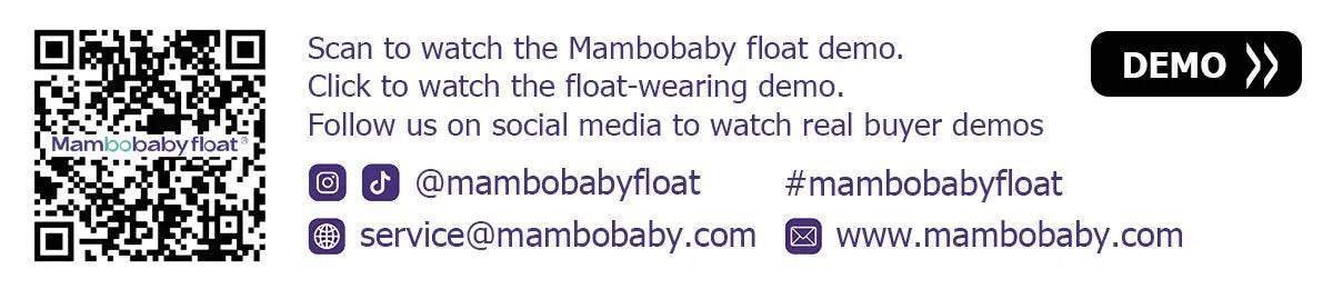 Mambobaby Baby Foldable Float Inflatable Free With Sun Canopy - ToylandEU