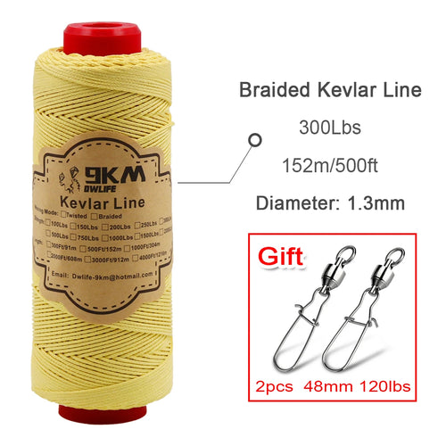 High Strength 100% DuPont Braided Kevlar Line - Versatile Outdoor Utility Rope ToylandEU.com Toyland EU