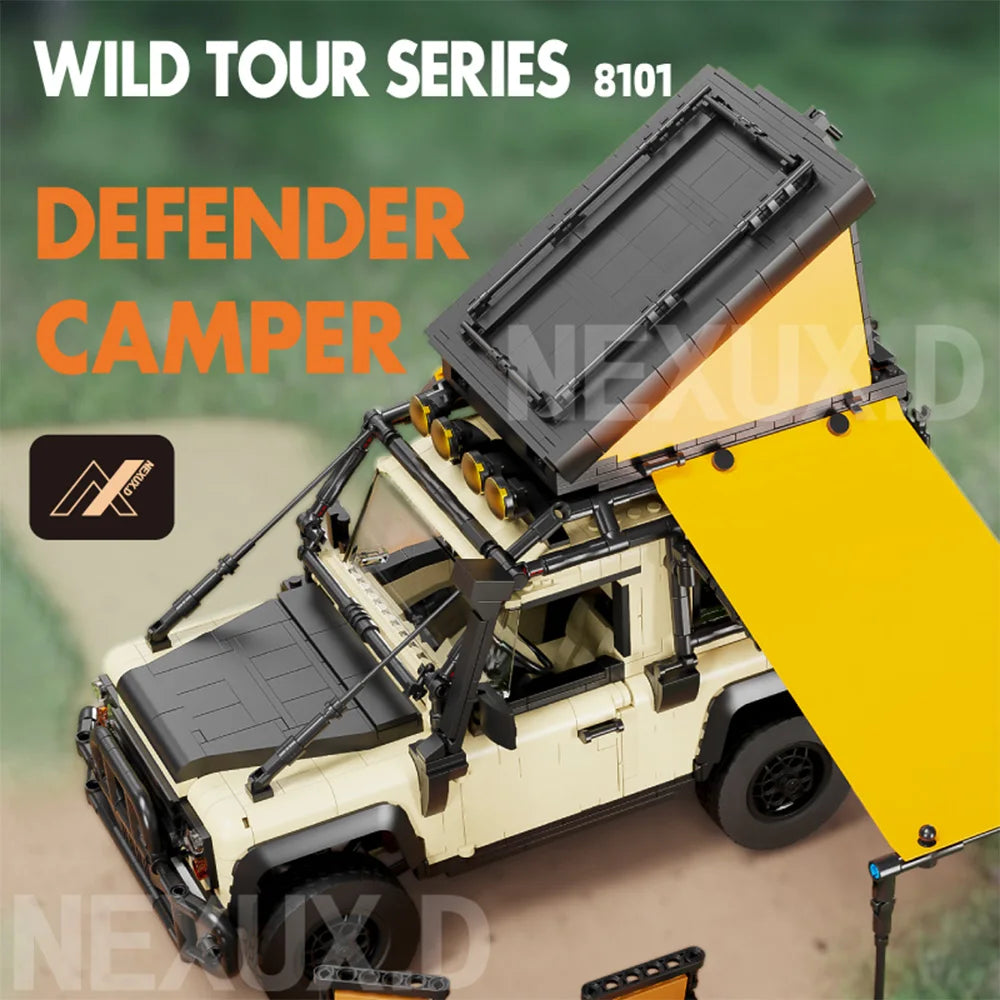 Building Blocks | 2766 Pcs | LEGO Compatible | Off-road Camping Car Model