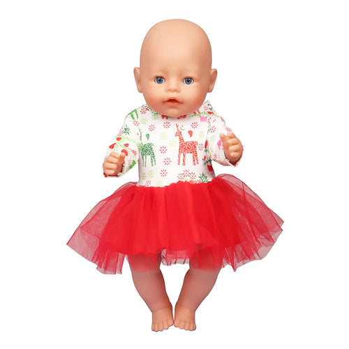 American Girl Doll Christmas Outfit - 18 Inch Doll Clothes Suit ToylandEU.com Toyland EU