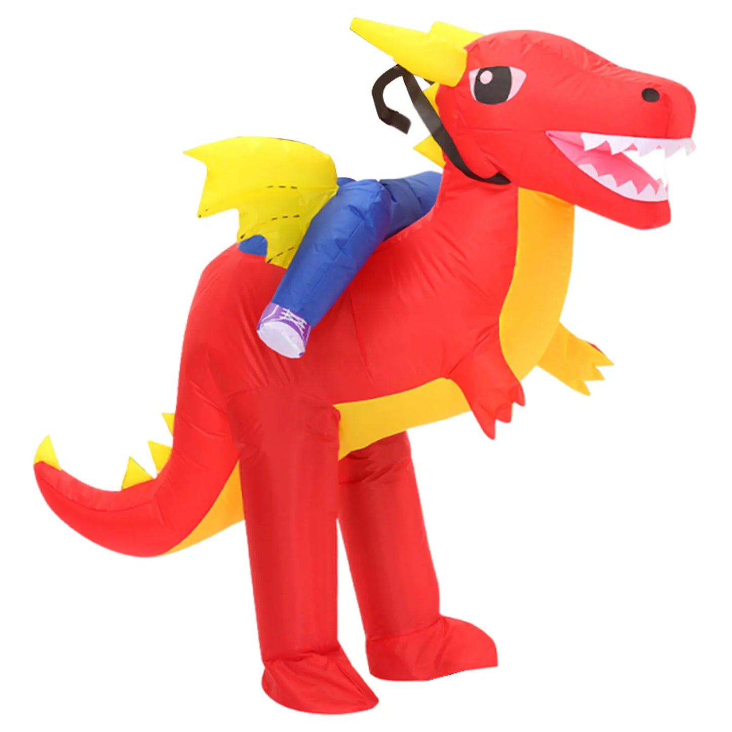 Inflatable Horse Costume | Ride On Design | Battery Powered | Adult Unisex