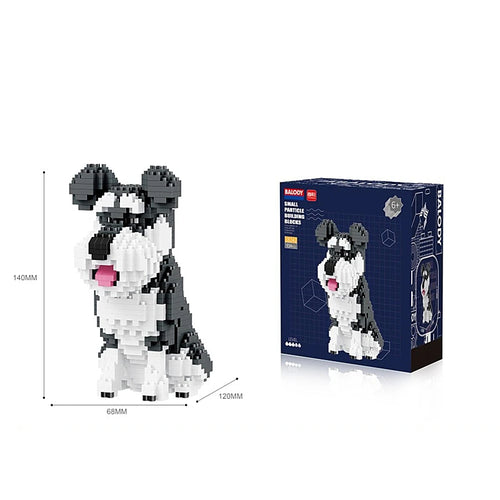 Simulated Pet Cat and Dog Building Blocks Model for Kids ToylandEU.com Toyland EU