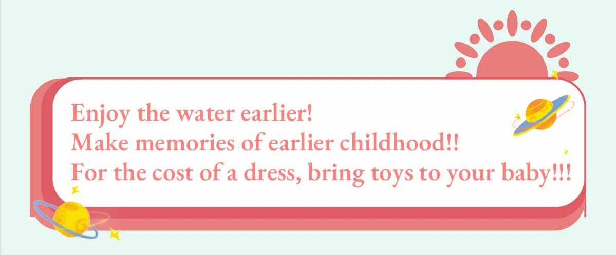 Mambobaby Baby Foldable Float Inflatable Free With Sun Canopy - ToylandEU