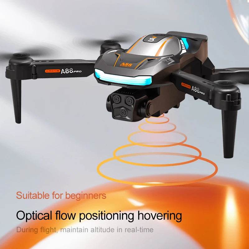 A88 Drone Optical Flow Hovering 6K Dual Camera Aerial Photography - ToylandEU