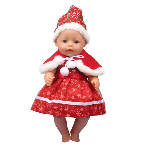 American Girl Doll Christmas Outfit - 18 Inch Doll Clothes Suit ToylandEU.com Toyland EU