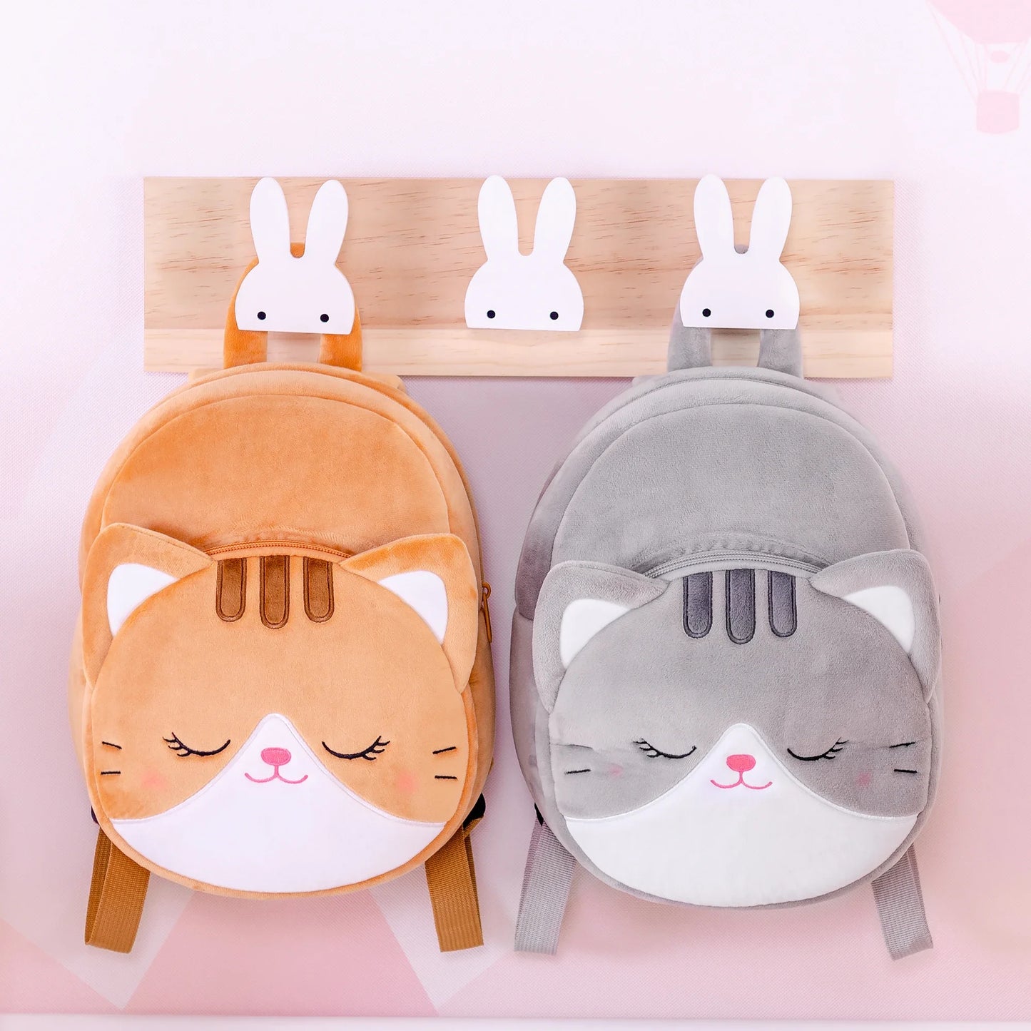 Adorable Plush Cat Backpack for Little Girls - Perfect Gift Idea!