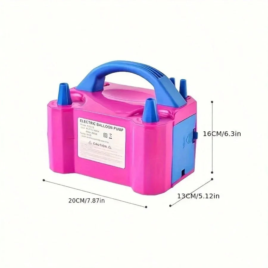 Portable Automatic Electric Balloon Pump With Dual Hole Inflation - ToylandEU