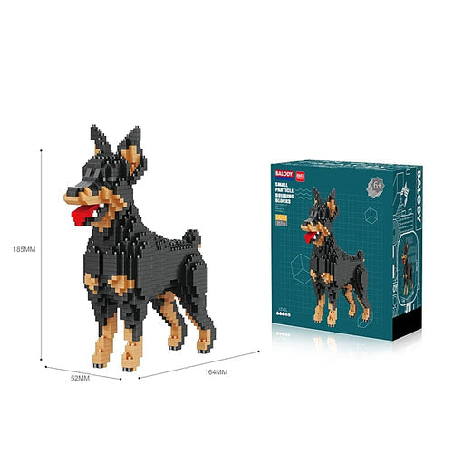 Simulated Pet Cat and Dog Building Blocks Model for Kids ToylandEU.com Toyland EU