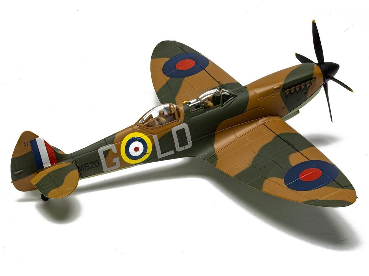 Supermarine Spitfire T.9 Aircraft | 1/72 Diecast Aircraft Model | Corgi | SM520 Spitfires.com Goodwood Aerodrome Series