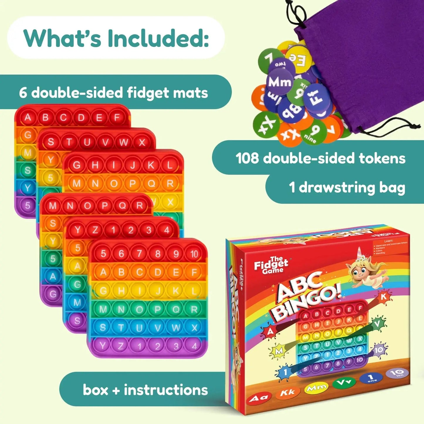 ABC BINGO! - The Fidget Games