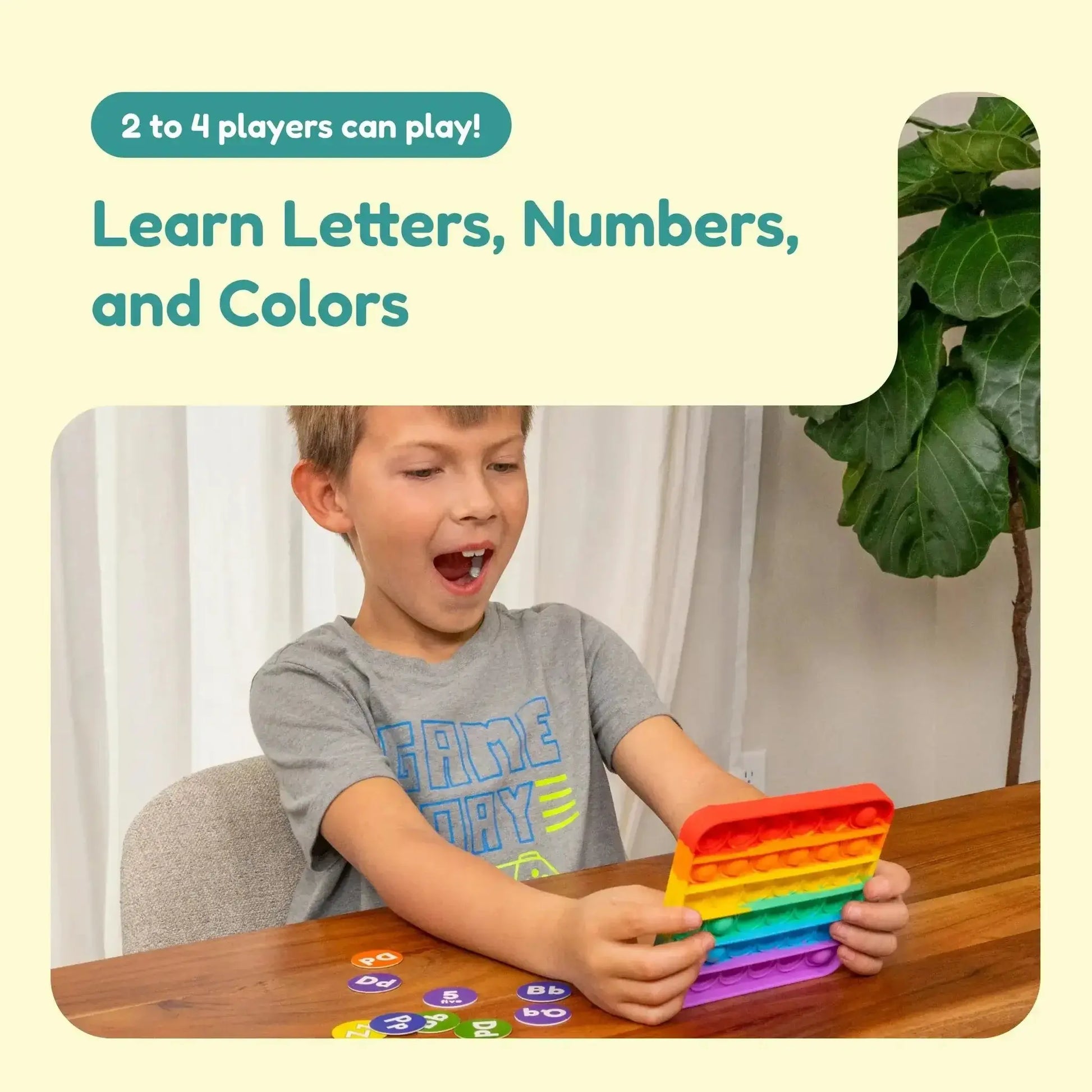ABC Bingo Alphabet Learning Game For Letters And Numbers - The Fidget Games