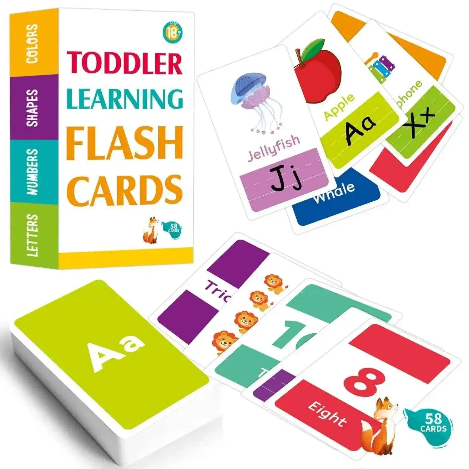  ABC Montessori Alphabet Flashcards 58-Piece Set -  ToylandEU™