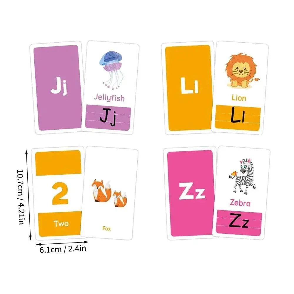  ABC Montessori Alphabet Flashcards 58-Piece Set -  ToylandEU™