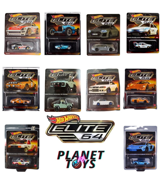 Hot Wheels Elite64 Assorted 1:64 Diecast - ToylandEU
