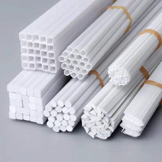  ABS Plastic Rods 50cm Hollow Square Tubes CE Certified -  ToylandEU™