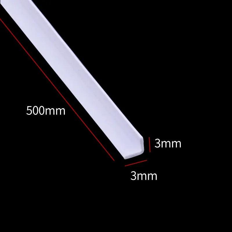  ABS Plastic Rods 50cm Hollow Square Tubes CE Certified -  ToylandEU™