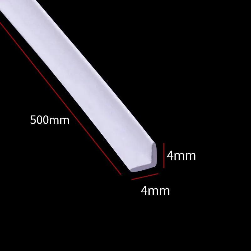  ABS Plastic Rods 50cm Hollow Square Tubes CE Certified -  ToylandEU™