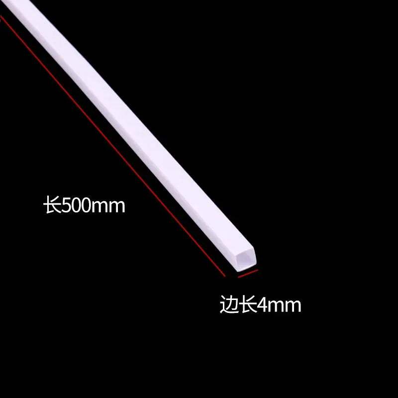  ABS Plastic Rods 50cm Hollow Square Tubes CE Certified -  ToylandEU™