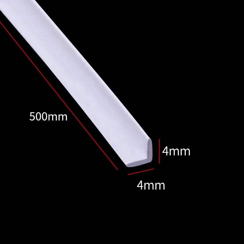  ABS Plastic Rods 50cm Hollow Square Tubes CE Certified -  ToylandEU™