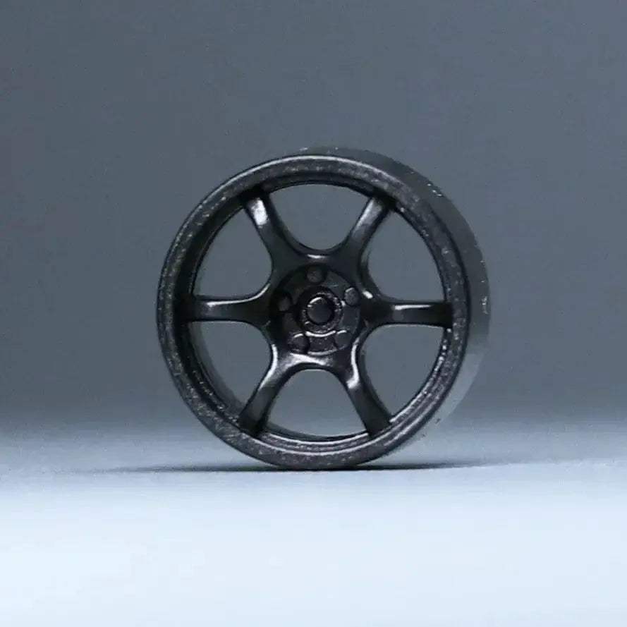 ABS Wheels With Rubber Tires For Scale Model Cars Durable - ToylandEU
