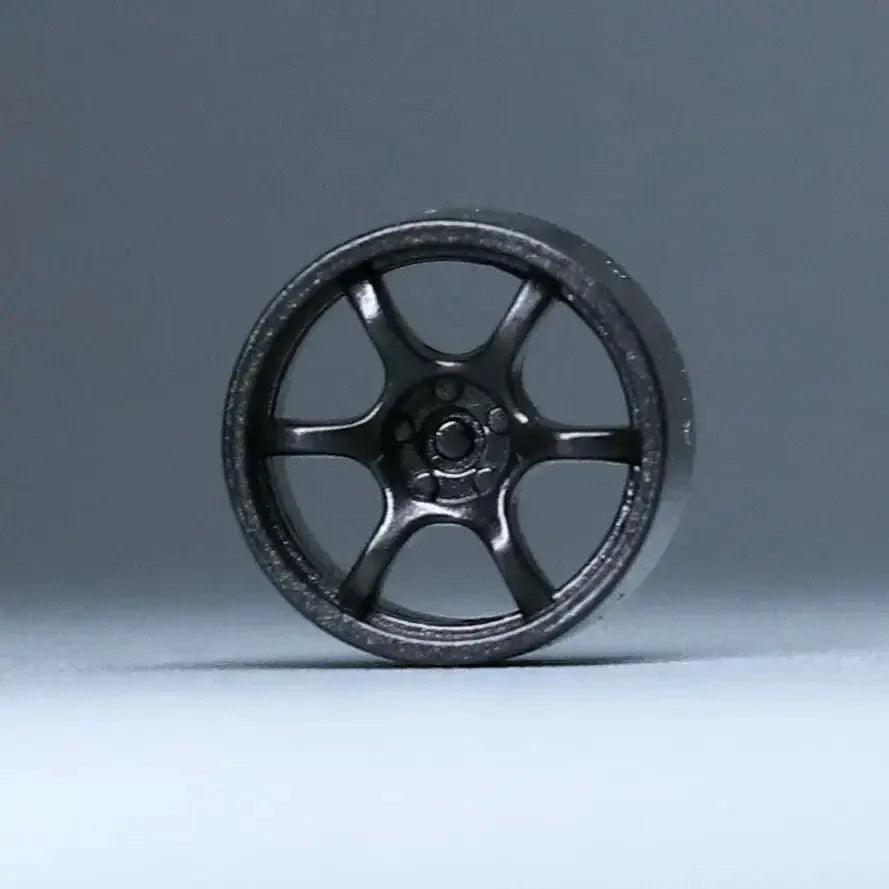  ABS Wheels With Rubber Tires For Scale Models Durable -  ToylandEU™