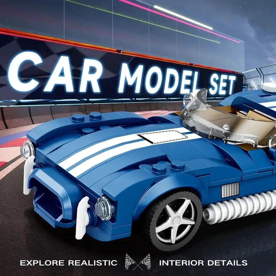  AC Cobra Car Building Blocks For Kids Lego Compatible -  ToylandEU™