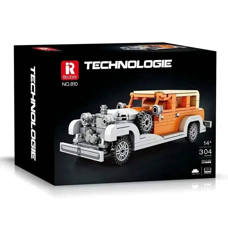 AC Cobra Car Building Blocks Set For Kids Creative Display - ToylandEU