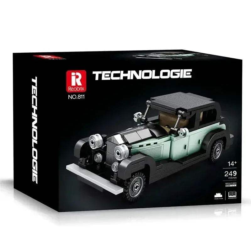 AC Cobra Car Building Blocks Set For Kids Creative Display - ToylandEU
