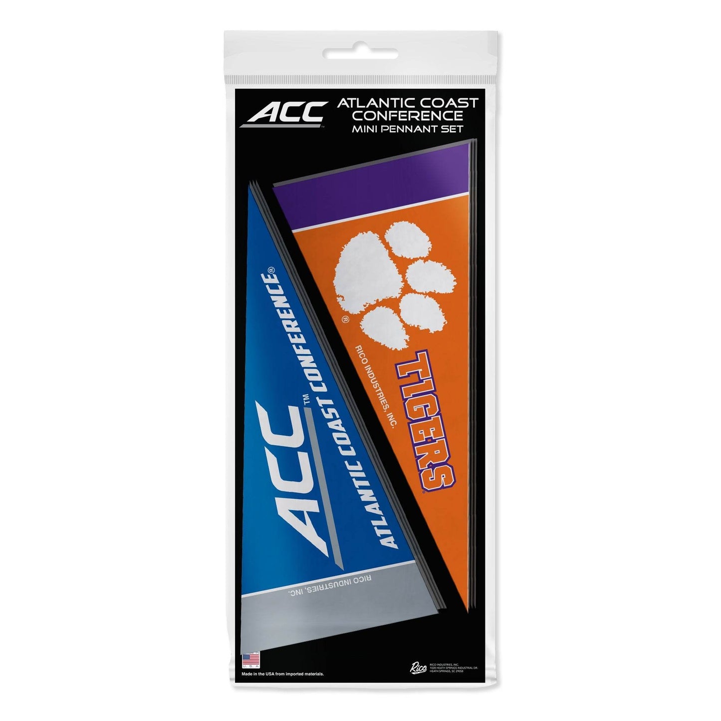 ACC Pennant Set Mini 2024 Officially Licensed College Decor - ToylandEU