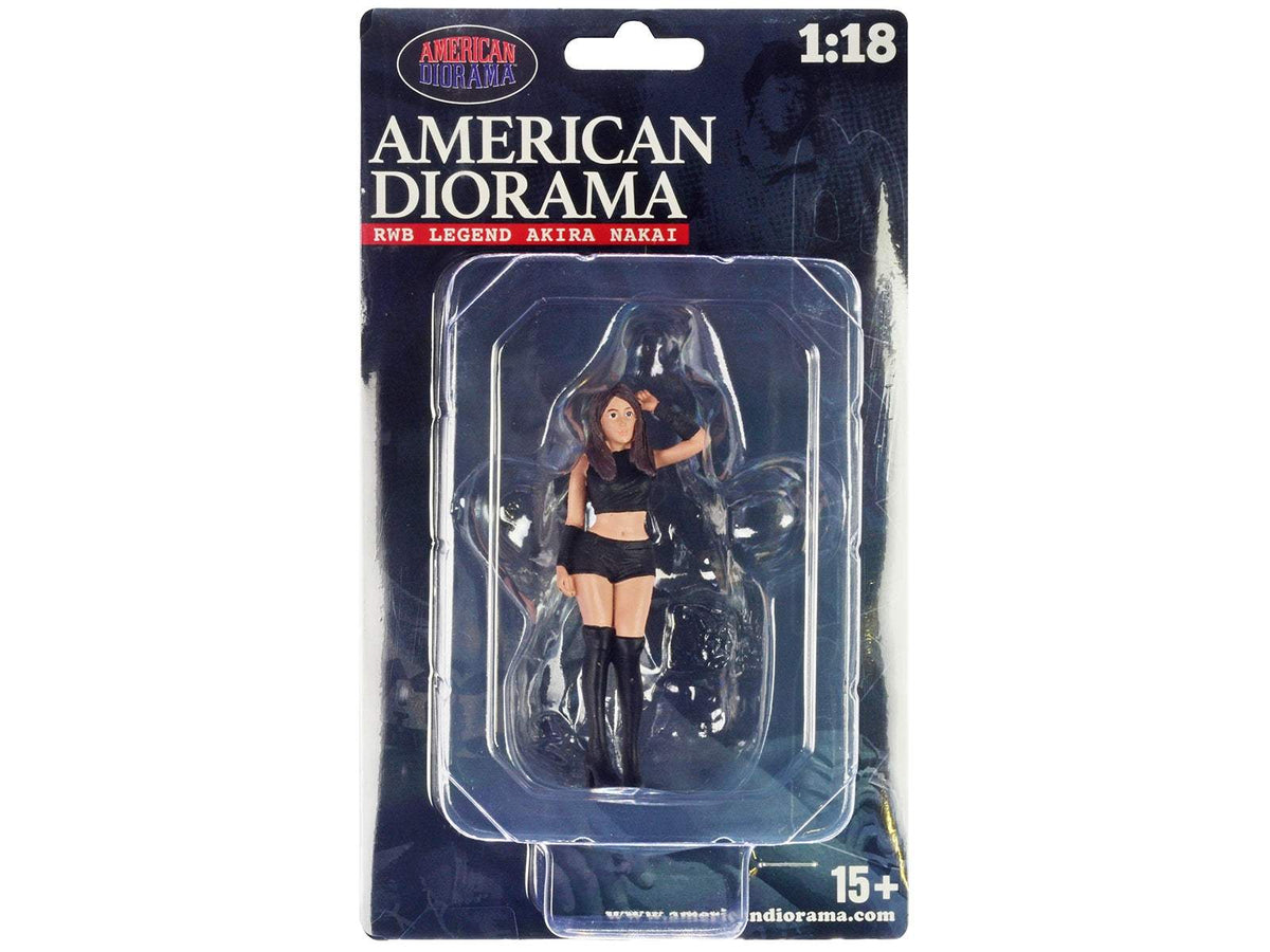 Auto Salon Girls Figure 2 | 1/18 Scale Figure | American Diorama | Collector Quality