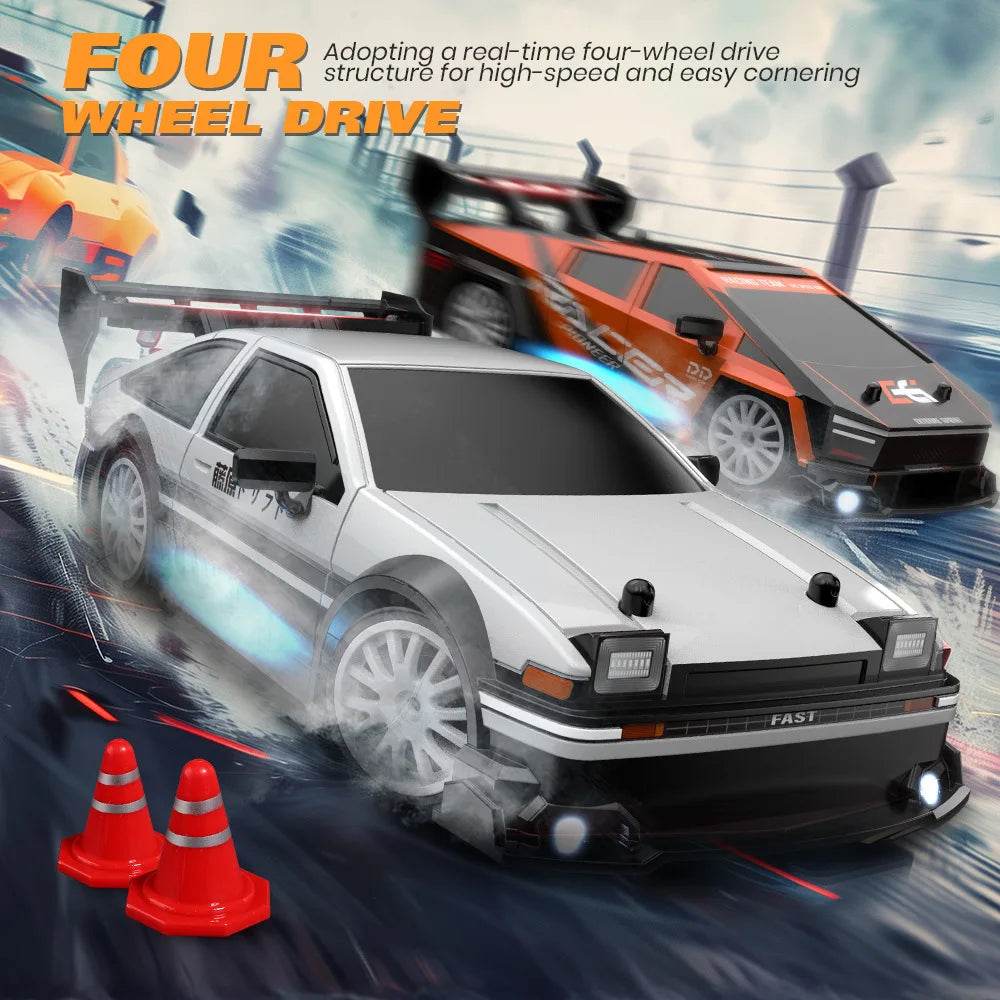 AE86 1/24 RC Drift Remote Control Racing Toy for Boys - ToylandEU