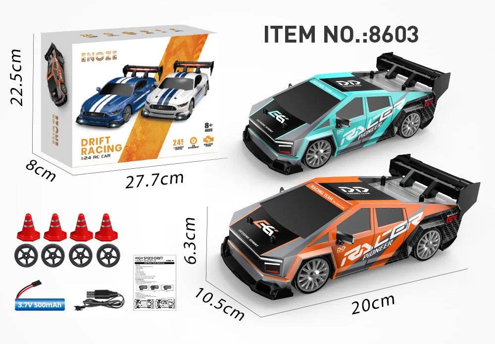 AE86 1/24 RC Drift Remote Control Racing Toy for Boys - ToylandEU