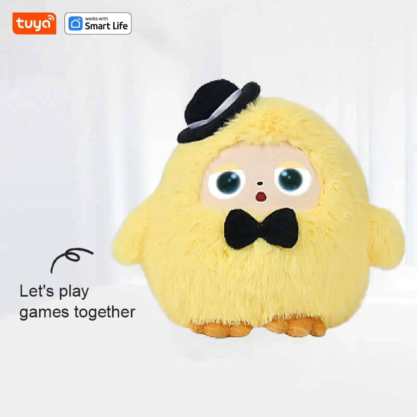 AI Plush Robot Interactive Toy With LED Eyes For Kids - ToylandEU
