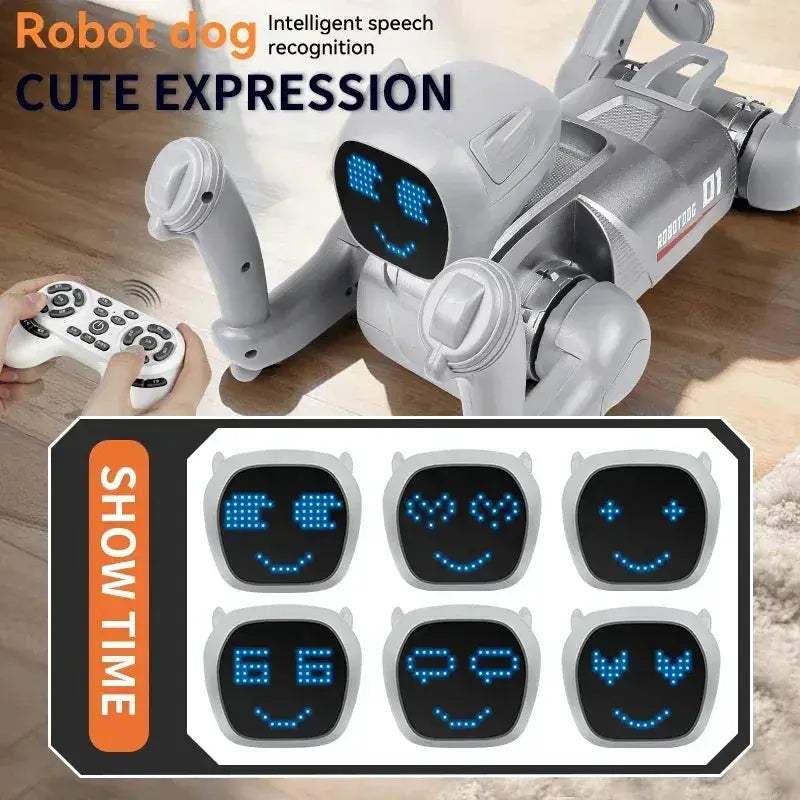 AI Smart RC Remote Control Robot Dog Toy With Singing - ToylandEU