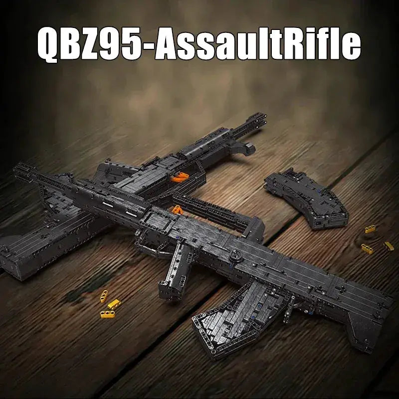AK47 Military Building Blocks Set For Creative Play - ToylandEU