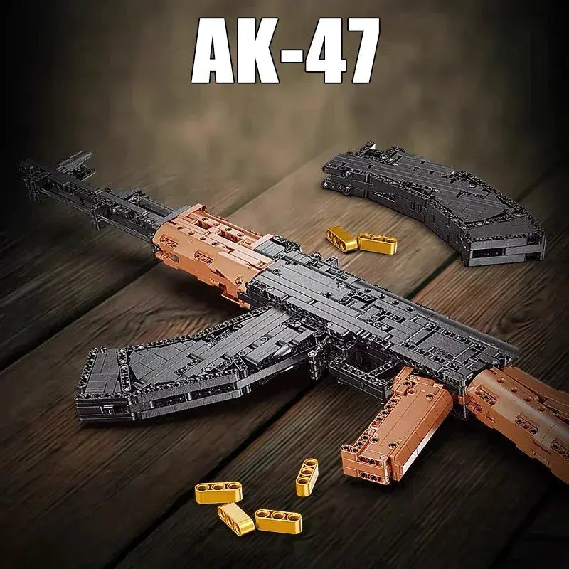 AK47 Military Building Blocks Set For Creative Play - ToylandEU