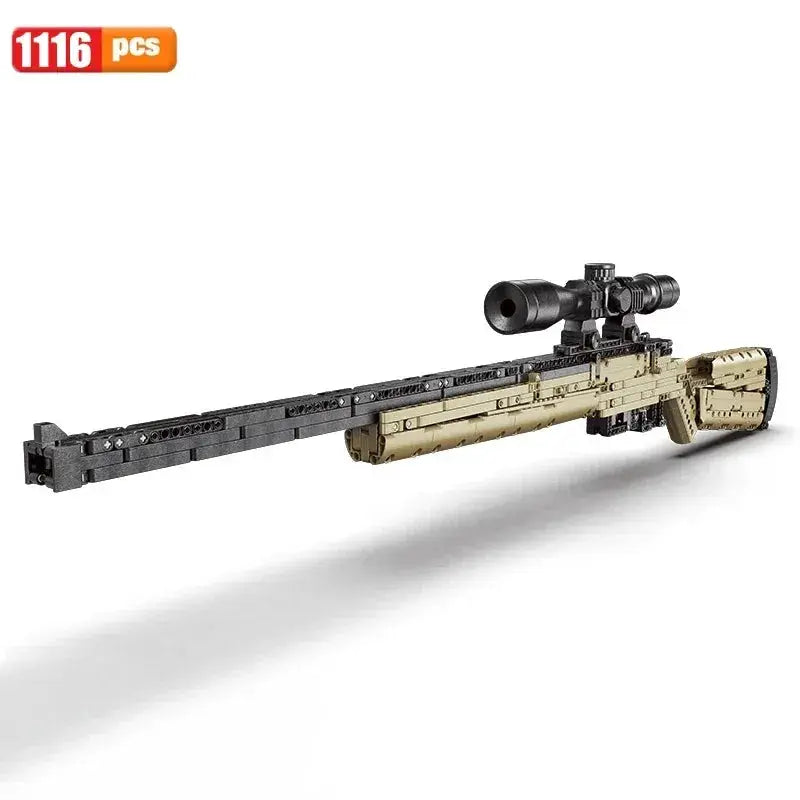 AK47 Military Building Blocks Set For Creative Play - ToylandEU